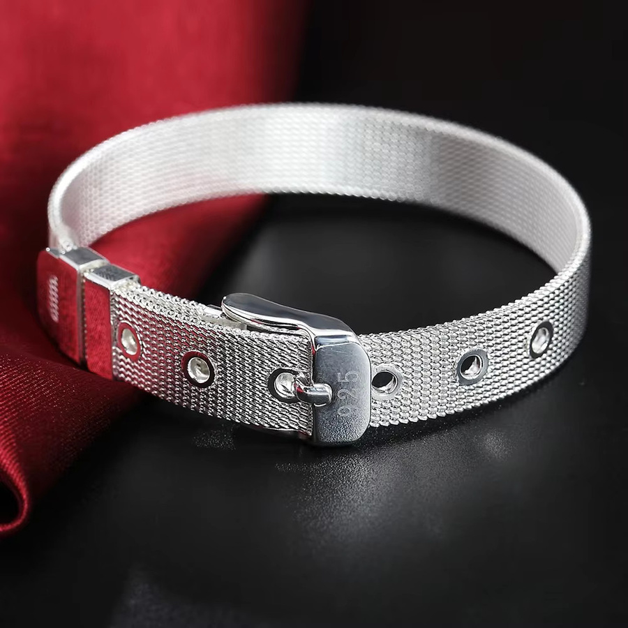 Uhrenarmband 925 Silber, 10 mm, Damen - Bild 3