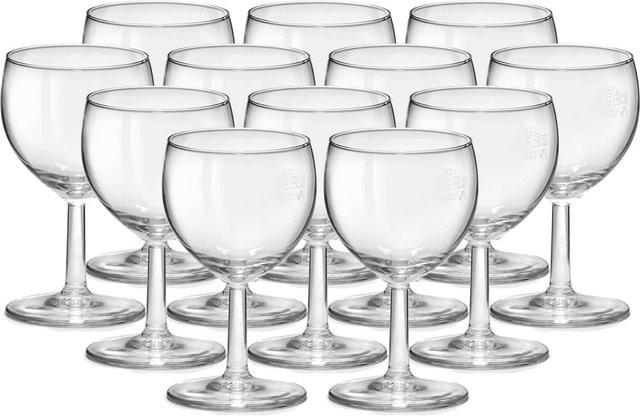 Van Well Weingläser Ballon Profi transparent 12er Set 0,2 l - Bild 1