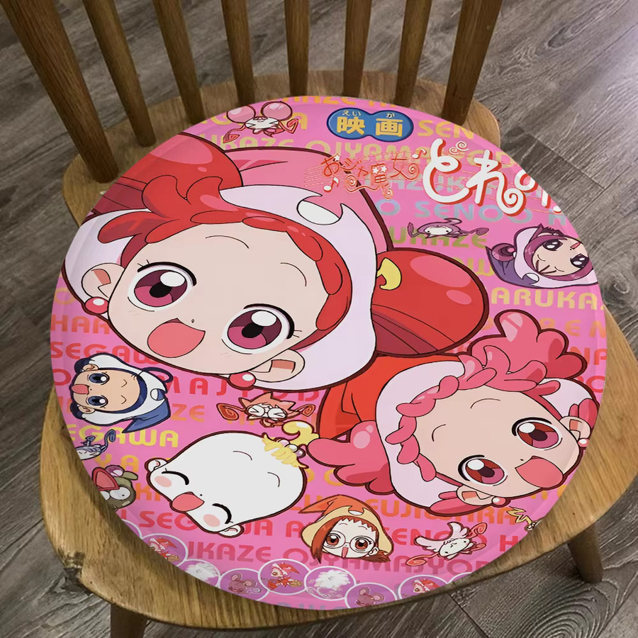Anime Magische Doremi Tatami Sitzkissen rund mit Anti-Rutsch-Funktion in Multicolour - Bild 2