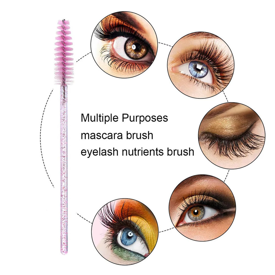 YZQINELL Wimpernpinsel, 50 Stück, Einweg-Mascara-Applikatoren, Unisex - Bild 3