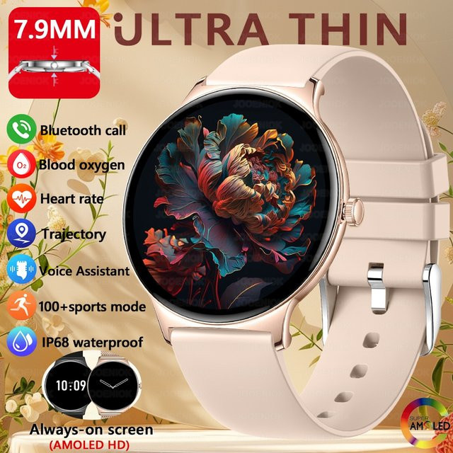 ChiBear Smartwatch, Aluminium, Schwarz, Damen - Bild 1