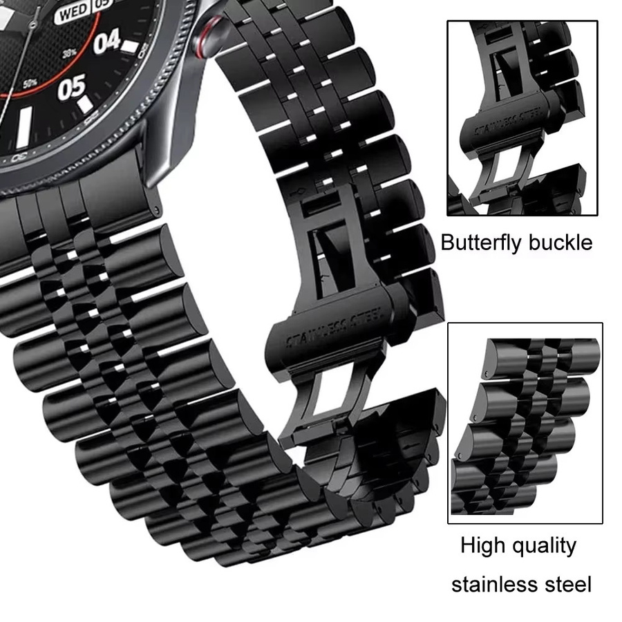 Fossil Uhrenarmband Edelstahl, 22 mm - Bild 3