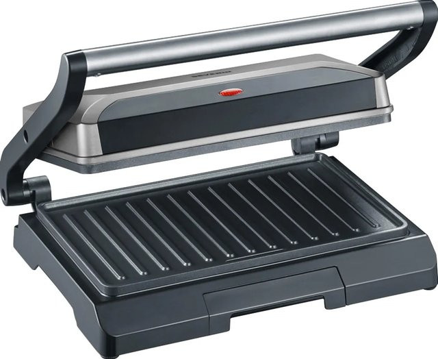 Severin Kompakt-Multigrill KG 2394 Elektro Kontaktgrill in Grau und Schwarz - Bild 3