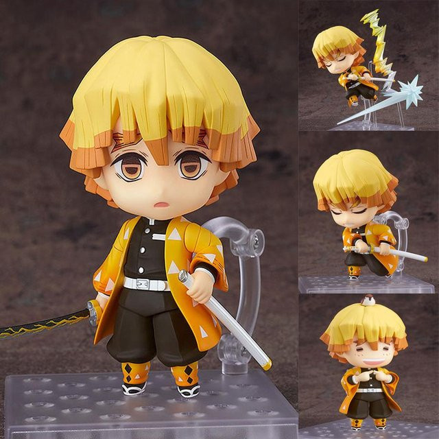 Demon Slayer Anime Actionfiguren, Q-Version, 10cm, Kunststoff - Bild 1
