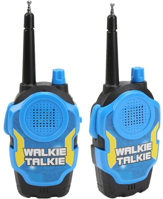 Wucifang Bags Walkie-Talkies, Mini Tragbares Zwei-Wege-Radio, Blau, 2-teiliges Set, ab 3 Jahren - Bild 1