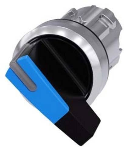 Siemens Knebelschalter 3SU1052-2CF50-0AA0 in Blau mit 90 Grad Drehung - Bild 1