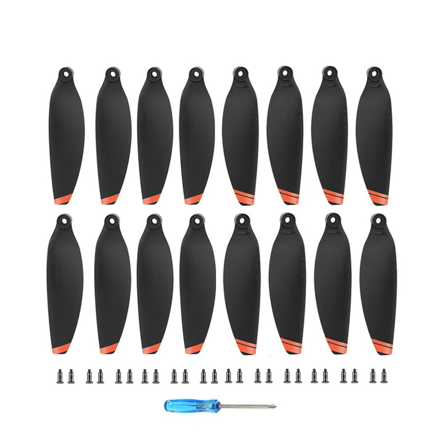 DJI Ersatzpropeller 4726F für Mini 2 und Mini SE in Schwarz und Silber, geräuscharme Propellerklingen für deine Drohne - Bild 4