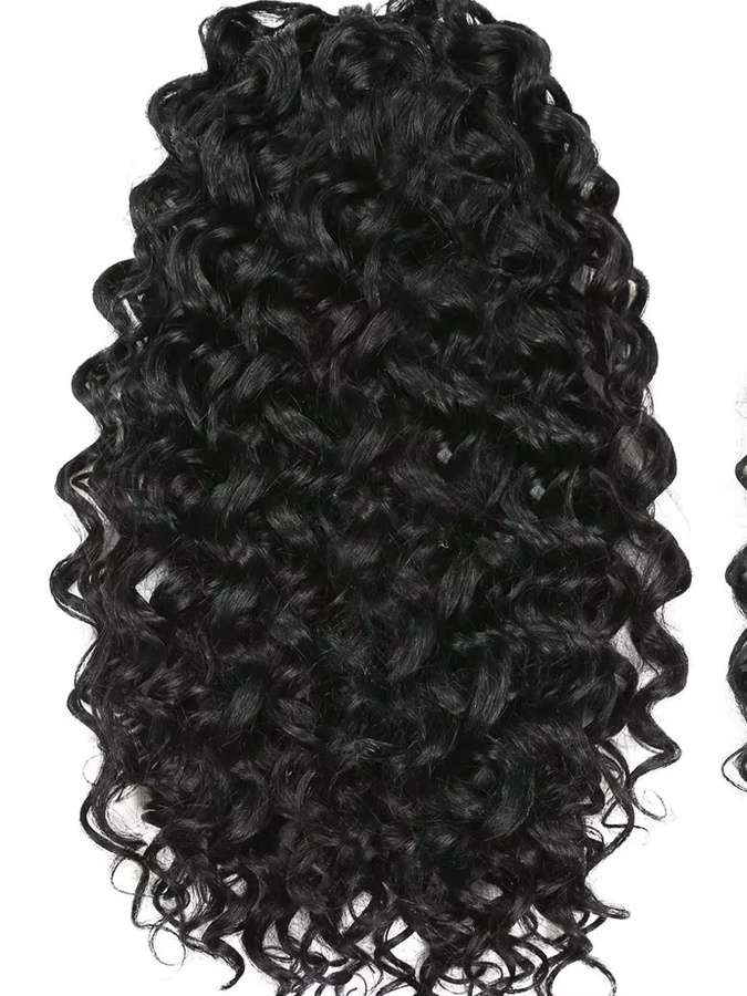 Lockiger Afro-Pferdeschwanz, synthetisch, Damen - Bild 7