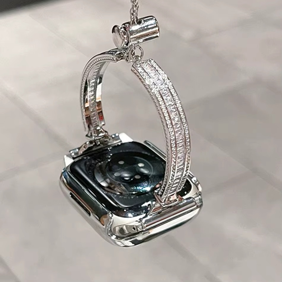 LuLuTom Uhrenarmband Edelstahl, Silber, für Apple Watch - Bild 2