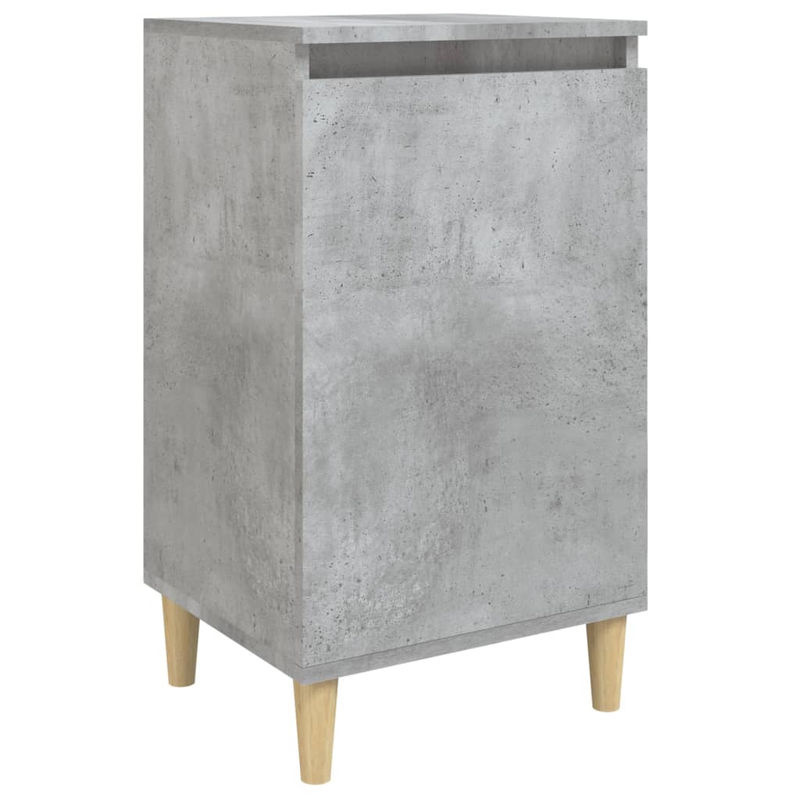 Vidaxl Nachttisch in Beton-Optik Grau, Modernes Design aus Holzwerkstoff, B/T/H: 40 x 35 x 70 cm - Bild 3