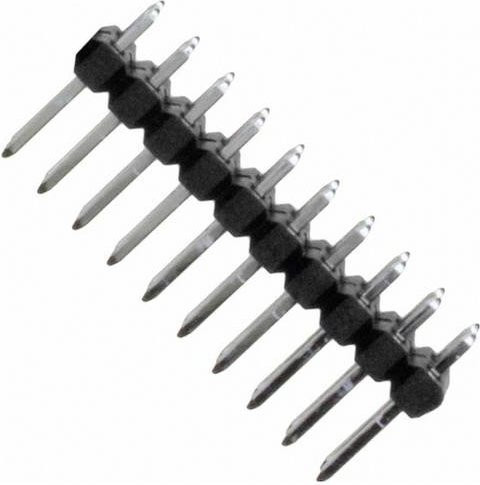Molex Einbau-Stiftleiste Standard 2 Reihen Schwarz - Bild 1