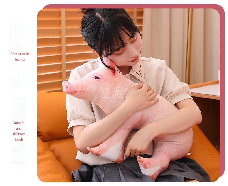 Pickerr 3D Schwein Kuscheltier aus Plüsch - Bild 4