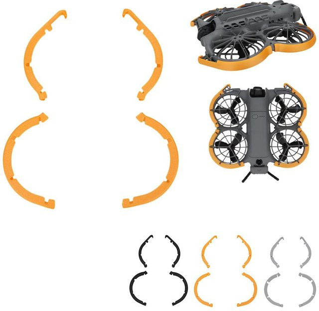 DJI NEO 2 Propeller-Schutzabdeckung aus EVA in Schwarz als Anti-Kollisions-Ring und Schwimm-Schutz Zubehör - Bild 1