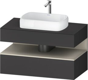 Duravit Waschtischunterschrank Qatego B/T/H: 100 x 55 x 60 cm - Bild 1