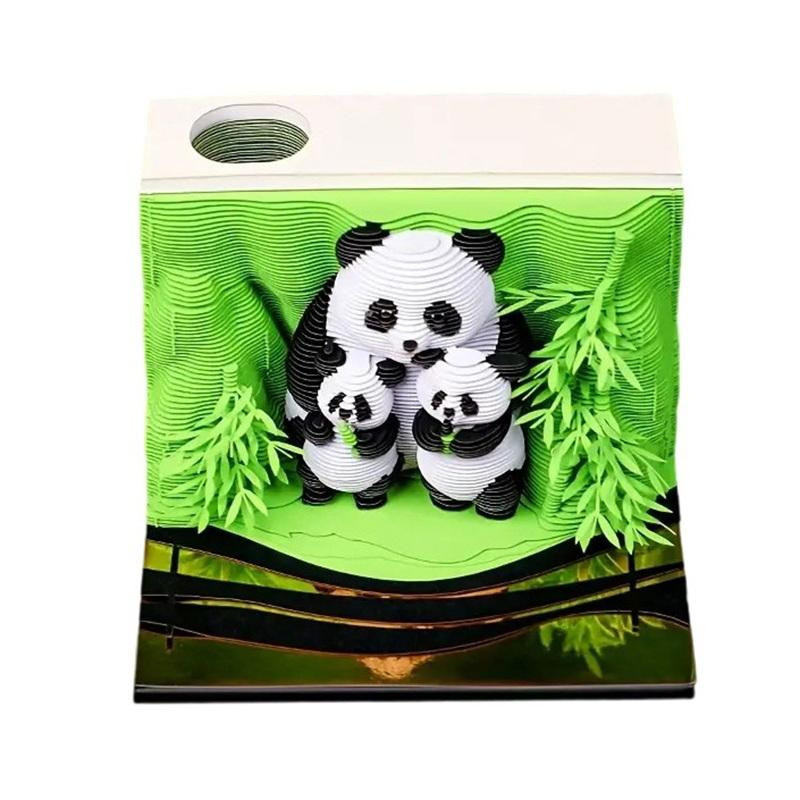Gardenny 2027 3D Abreißkalender mit künstlerischem Papierschnitz-Design in Multicolour - Bild 2