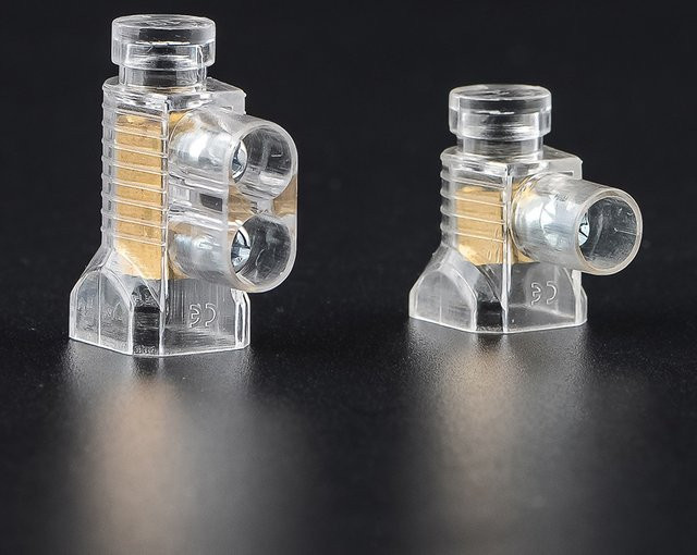 JINH Mini-Schnellklemmenblock JHPC Set mit 30 Stück, zerstörungsfreier elektrischer Drahtverbinder zum Spleißen und Crimpen - Bild 1