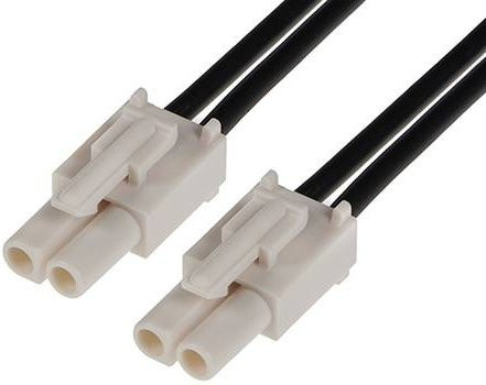 Molex Stiftgehäuse-Kabel 2-polig in Weiß 2162901022 - Bild 1