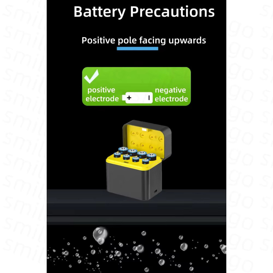 Yuform Wiederaufladbare Lithium-Batterien 1,5V AA 4255mWh und AAA 1100mWh Hochleistungs Akkus für Maus und Fernbedienung - Bild 3