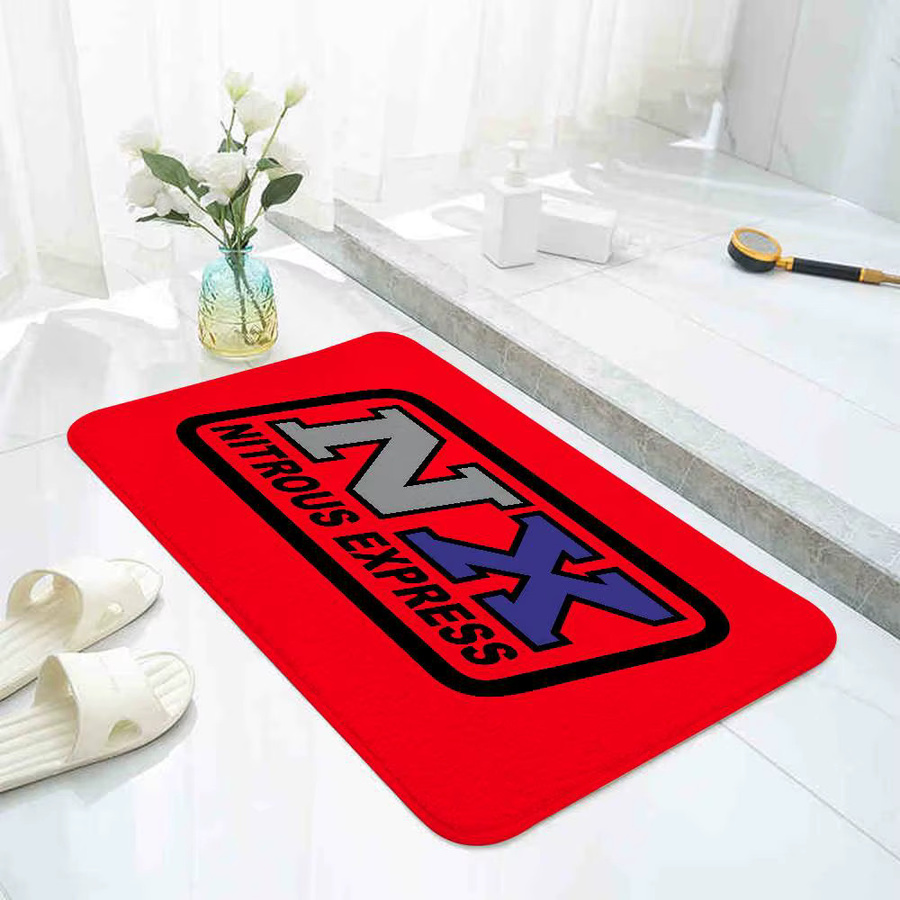 Kayou NXs-Nitrous-Express Teppich in Rot, moderner rechteckiger Bodenmatte für Wohnzimmer und Schlafzimmer - Bild 2