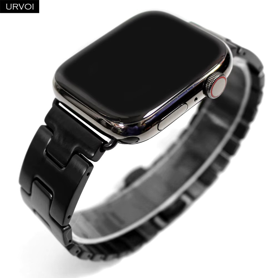 URVOI Uhrenarmband Edelstahl, Silber, Unisex - Bild 4