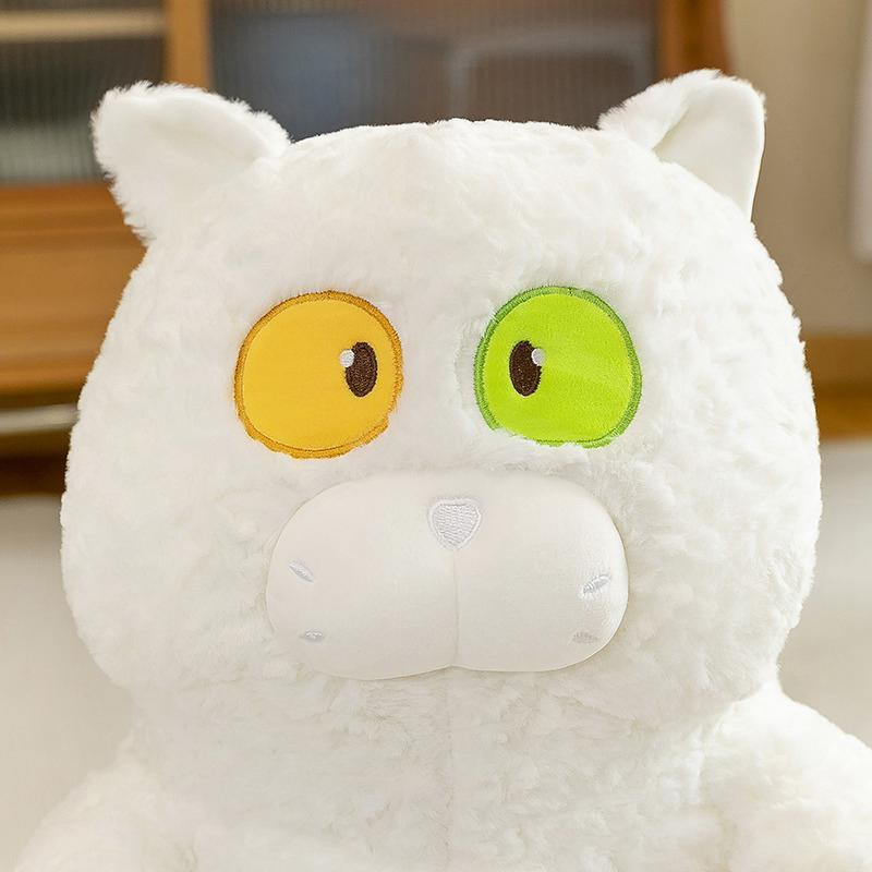 Lustige Dicke Böse Katze Plüschpuppe 45cm - Bild 1