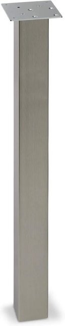 SO-TECH Tischbein Eckig in Edelstahloptik Silber, Höhe: 72 cm, Breite: 7 cm, Tiefe: 7 cm - Bild 1