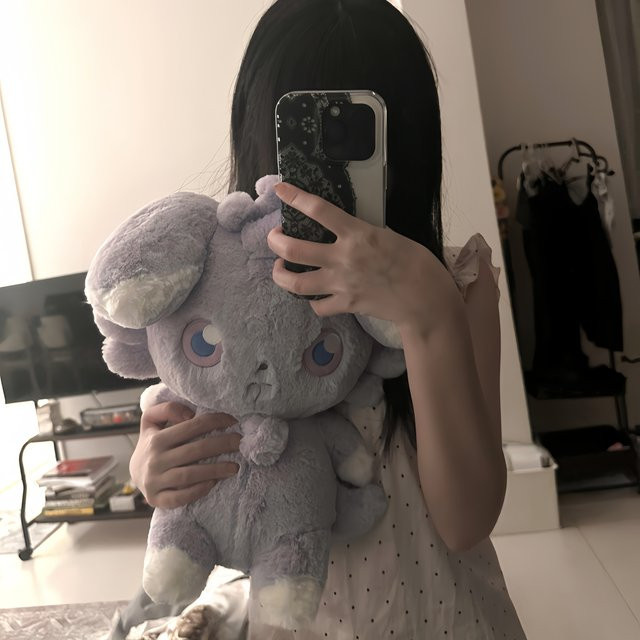 Aoger Pokémon Espurr Plüschpuppe, lila - Bild 1