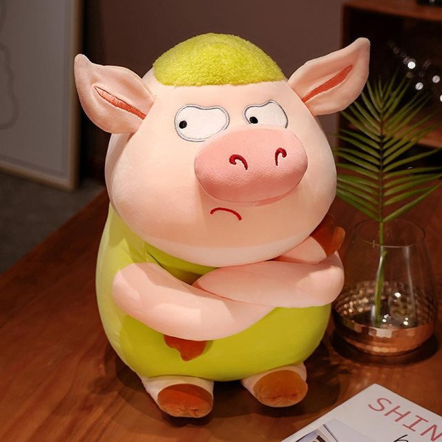 Schweinchenpuppe Plüschtier, 40cm - Bild 1