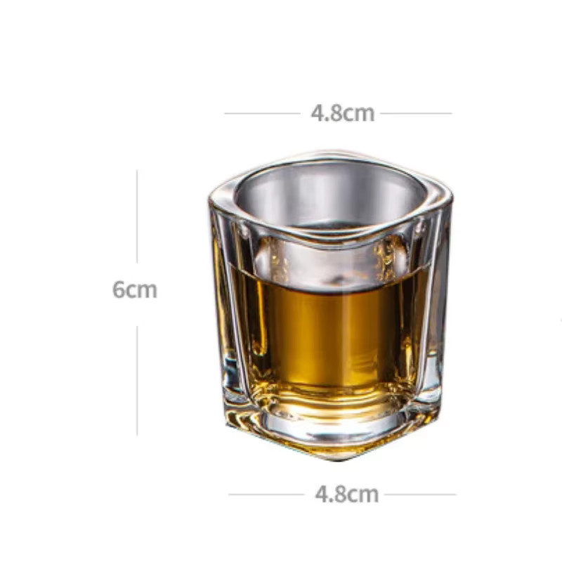 6er Set transparente Schnapsgläser aus Glas mit 60 ml Füllmenge - Bild 6