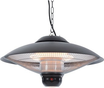 sunred Terrassenheizung Sirius Bright mit LED-Beleuchtung, 1500 W, schwarz, B/T/H: 58,5 x 35,0 x 12,0 cm (geschätzt basierend auf Werten, falls Maße nicht eindeutig zugeordnet werden können, werden sie gemäß Anweisung nur bei klarer Definition verwendet. - Bild 1