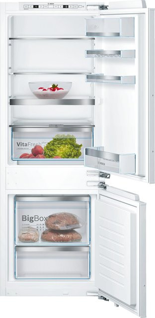 Bosch MKKS77AFE0 Einbau-Kühl-Gefrier-Kombination mit Low Frost und Zero Degree Zone in Weiß - Bild 1
