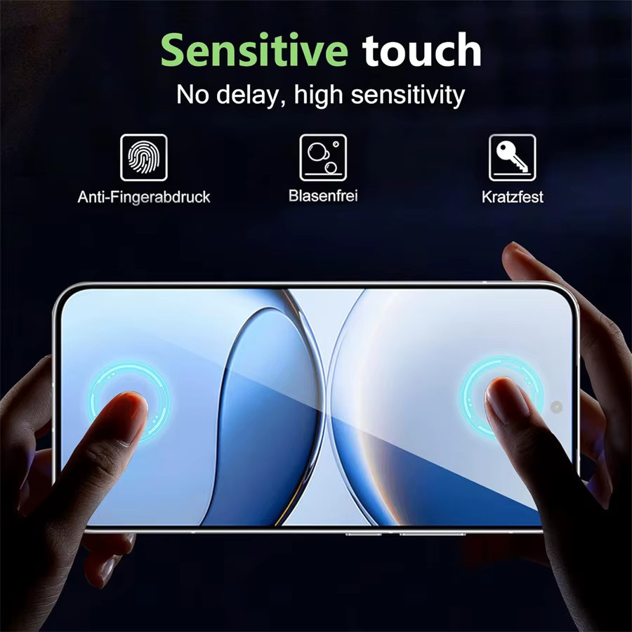 Xiaomi Displayschutzfolie aus gehärtetem Glas, transparent, 2/4 Stück für Redmi Note 12 13 14 15 Pro 14s 13C 14C 15C - Bild 4