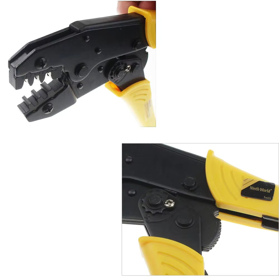 Lsmake Ratschen-Crimpzange mit Federklemmen und SM-Steckerklemmen für 0,5–6 mm2 - Bild 4