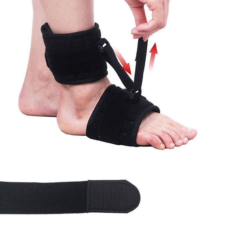 Orthopädische Fußheberorthese, Unisex, Schwarz - Bild 5
