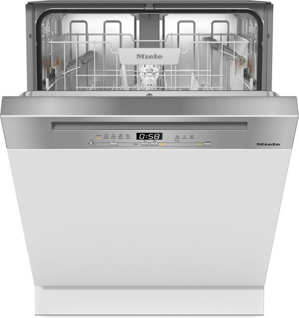Miele G 5410 i Active Plus Teilintegrierter Einbau-Geschirrspüler, 60 cm, Edelstahl/Silver - Bild 1