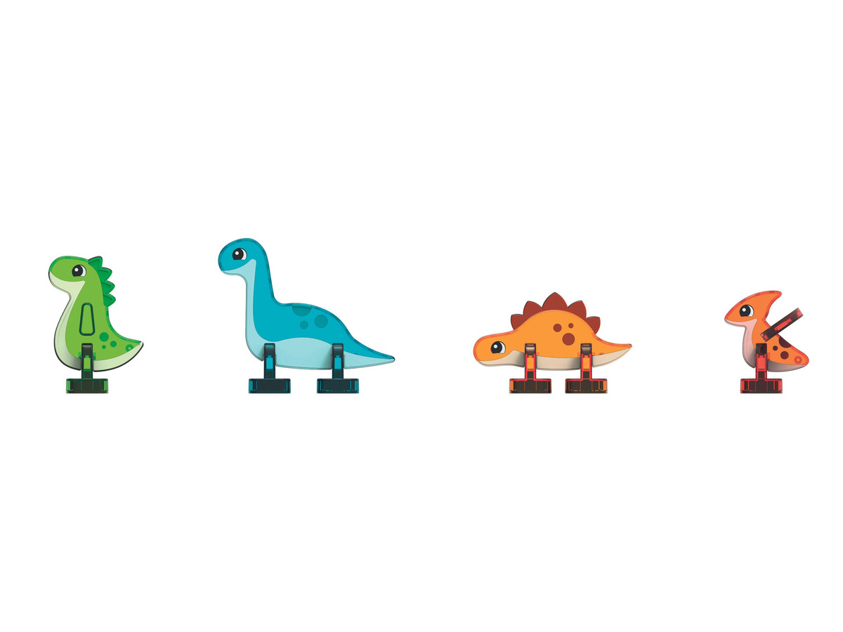 Geomag Dino World 25, Magnetic Tiles - Bild 1