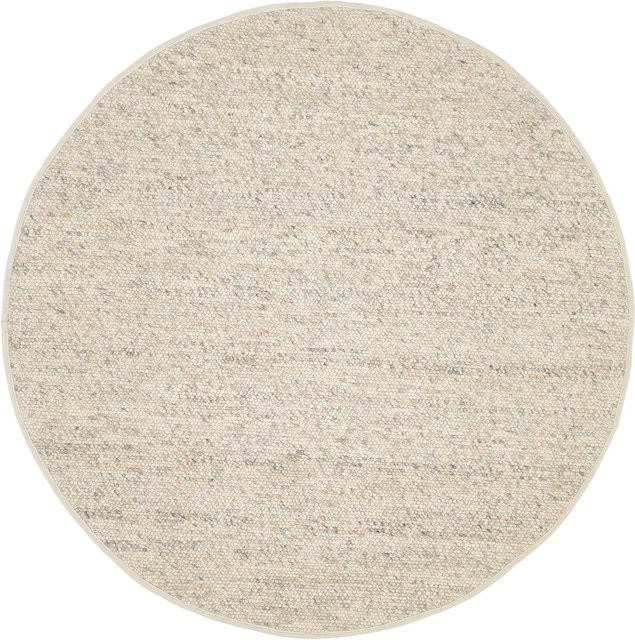 Runder Teppich FAVORIT von OCI in Beige, gewebt aus Wolle, Viskose und Polyethylen, geeignet für Fußbodenheizung und allergikerfreundlich - Bild 1