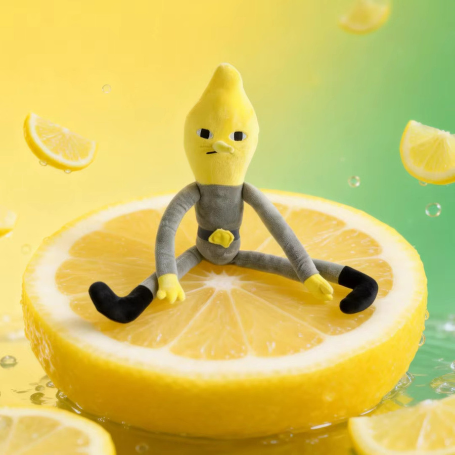 BOOKFONG Duke of Lemon, Spiel-Plüschpuppe, Gelb - Bild 2