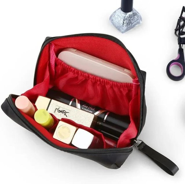 NATAWA Kulturtasche für Damen, rot - Bild 1