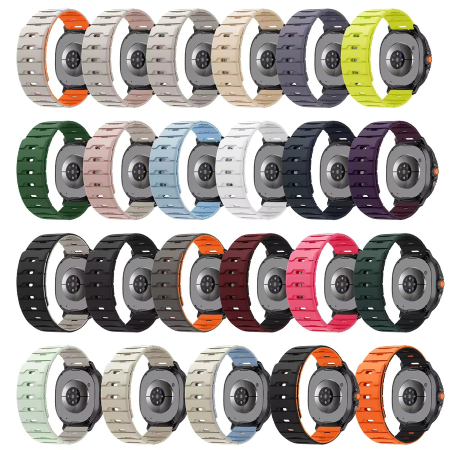 Samsung Uhrenarmband Silikon, Multicolor, Unisex - Bild 4