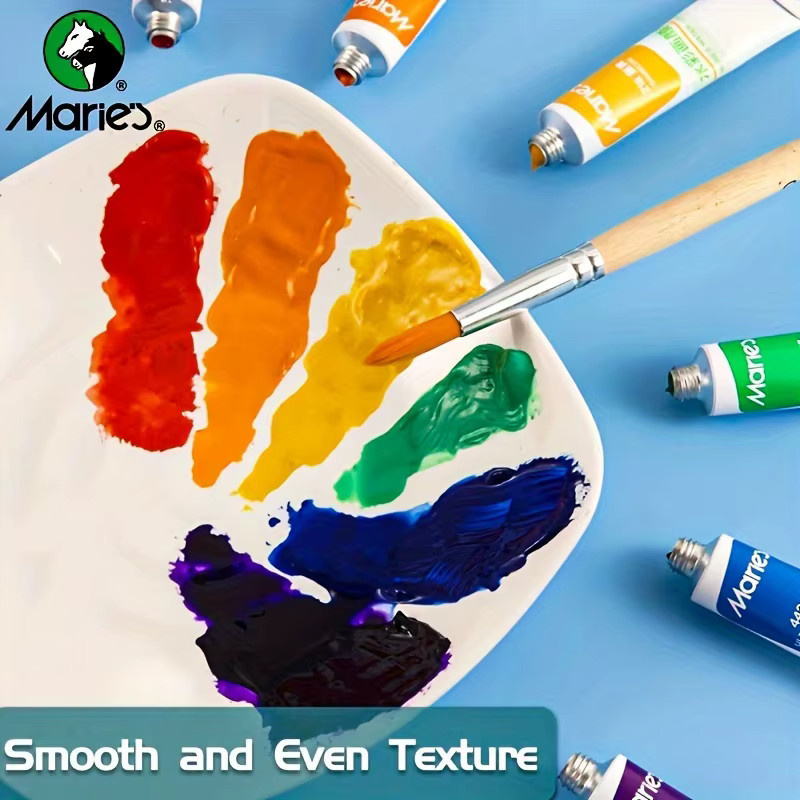 Marie's Aquarellfarben-Set mit 24 Farben in 5 ml Röhren, Multicolour - Bild 3
