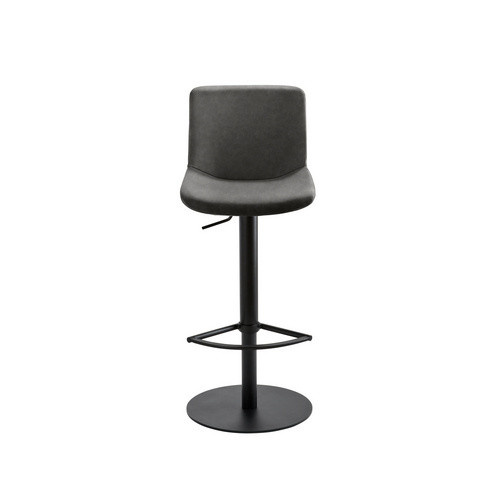 Mayer Sitzmöbel Barhocker 1387, höhenverstellbar, Kunstleder, grau, Breite: 41 cm - Bild 2