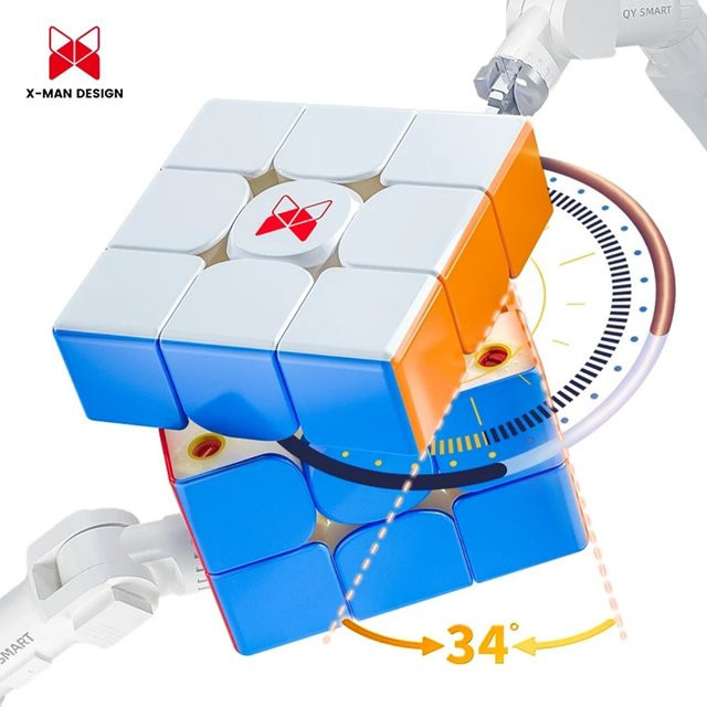 QiYi X-Man Tornado V3M 3x3 Magnetischer Magic Speed Cube Puzzle Spielzeug - Bild 1