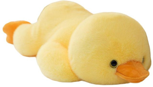 Yiran toy Liegende Gelbe Ente, Plüschkissen, 40cm, ab 14 Jahre - Bild 1