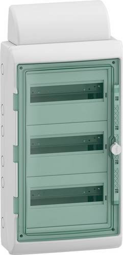 Schneider Electric Mureva Feuchtraumverteiler Aufputz, 36 Teilungen, 3 Reihen, Grau - Bild 1