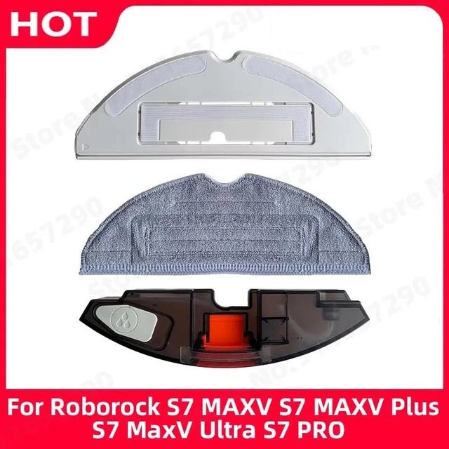 Roborock Topaz SV Elektrisch Gesteuerter Wassertank und Mopp-Tuch-Halterung für S7 MaxV, S7 MaxV Plus und S7 MaxV Ultra in Grau - Bild 1