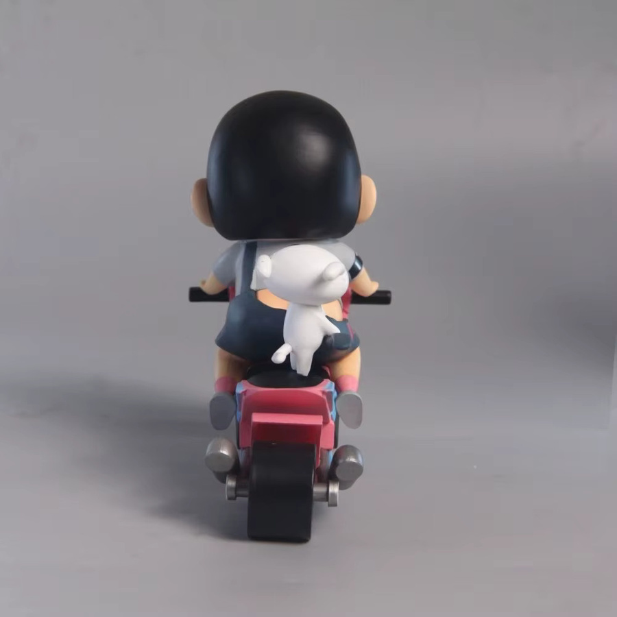 Bandai Crayon Shin-chan, Anime Figur, Motorrad Modelle, 4-teiliges Set - Bild 5