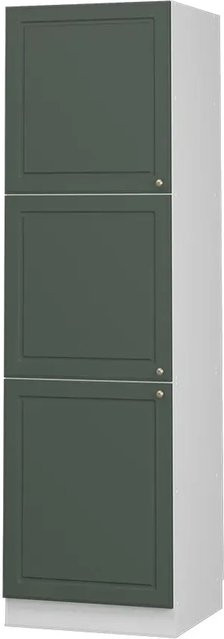 Vicco Herdumbauschrank Fame-Line im Landhausstil, Farbe Grün-Gold-Weiß, B/T/H: 60 x 61,13 x 206 cm - Bild 1