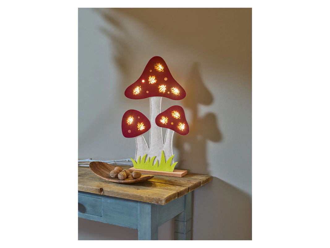 LIVARNO HOME LED-Deko Pilz mit 6-Stunden-Timer - Bild 2