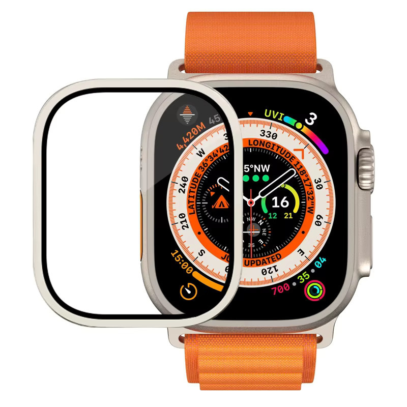 Apple Displayschutz für Apple Watch Ultra, Aluminium, grau, Unisex - Bild 3
